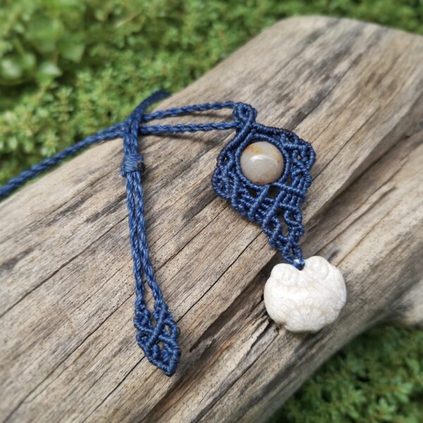 Fossilized Coral Pendant – RUYI CLOUD