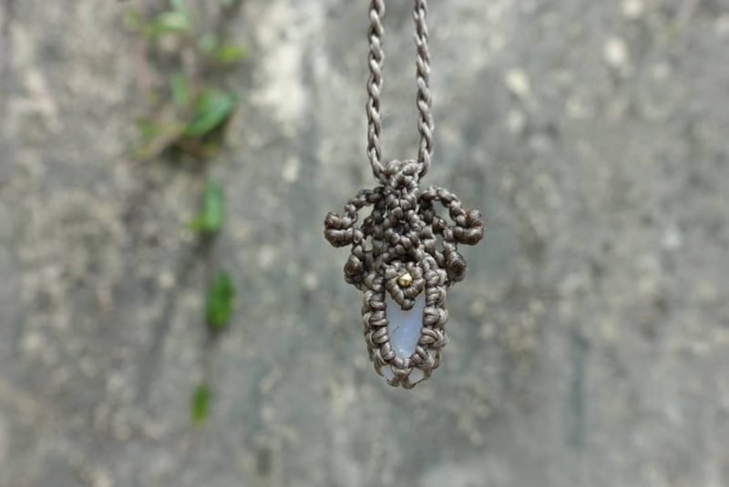 Rainbow Moonstone Pendant - SHADE - Image 5