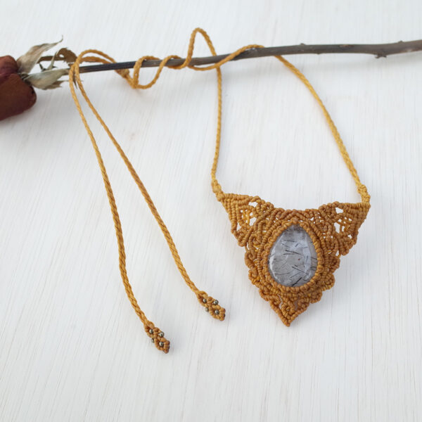 Necklace – Tourmalinated Quartz [SO2003]