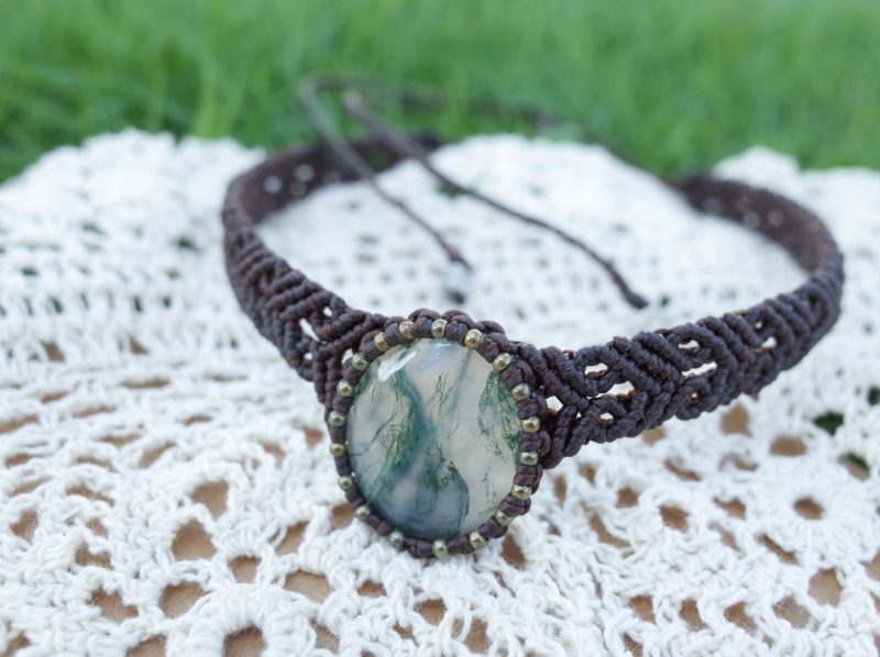 Choker - Moss Agate [SO2002] - Image 2
