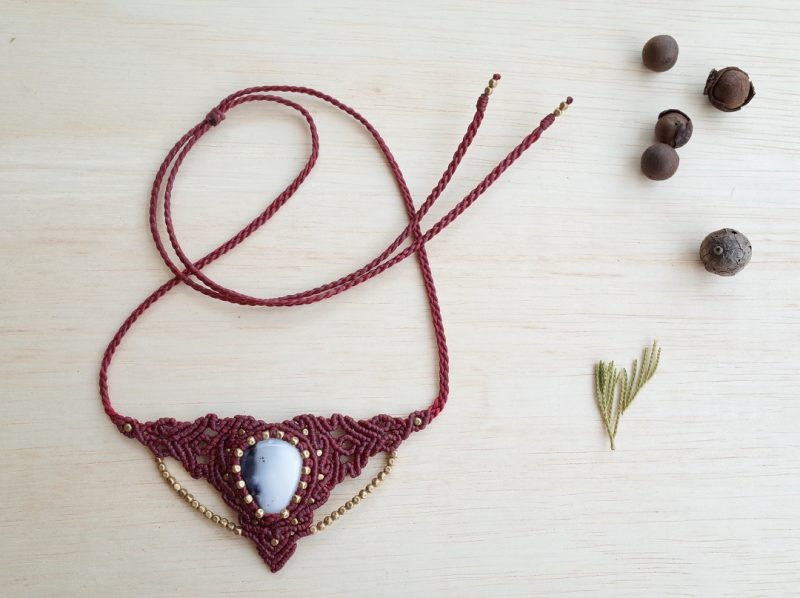 Necklace - Dendritic Agate [SO2033]