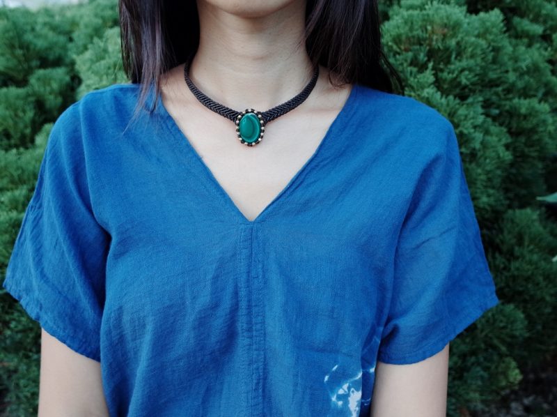 Choker - Malachite [SO2041]